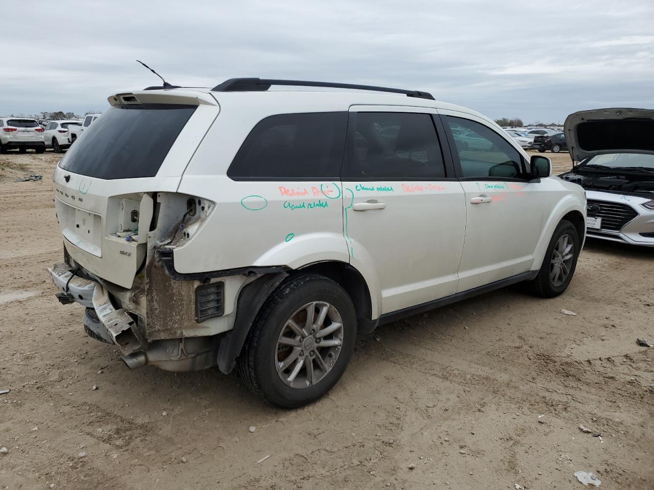 Obraz 3 z 2014 DODGE JOURNEY SXT 2014 z VIN 3C4PDCBG0ET105601