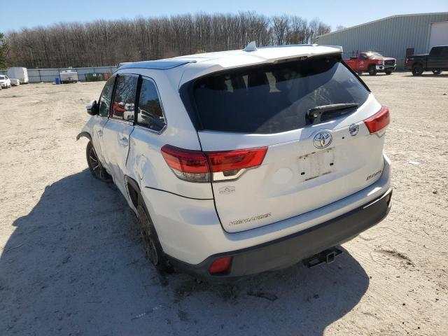 Image 2 of 2019 TOYOTA HIGHLANDER SE 2019 with VIN 5TDJZRFH0KS721026