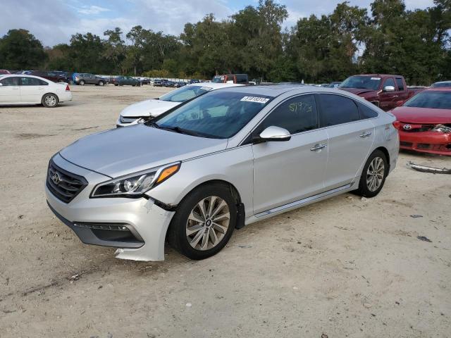 Image 1 of 2017 HYUNDAI SONATA SPORT 2017 with VIN 5NPE34AF1HH490390