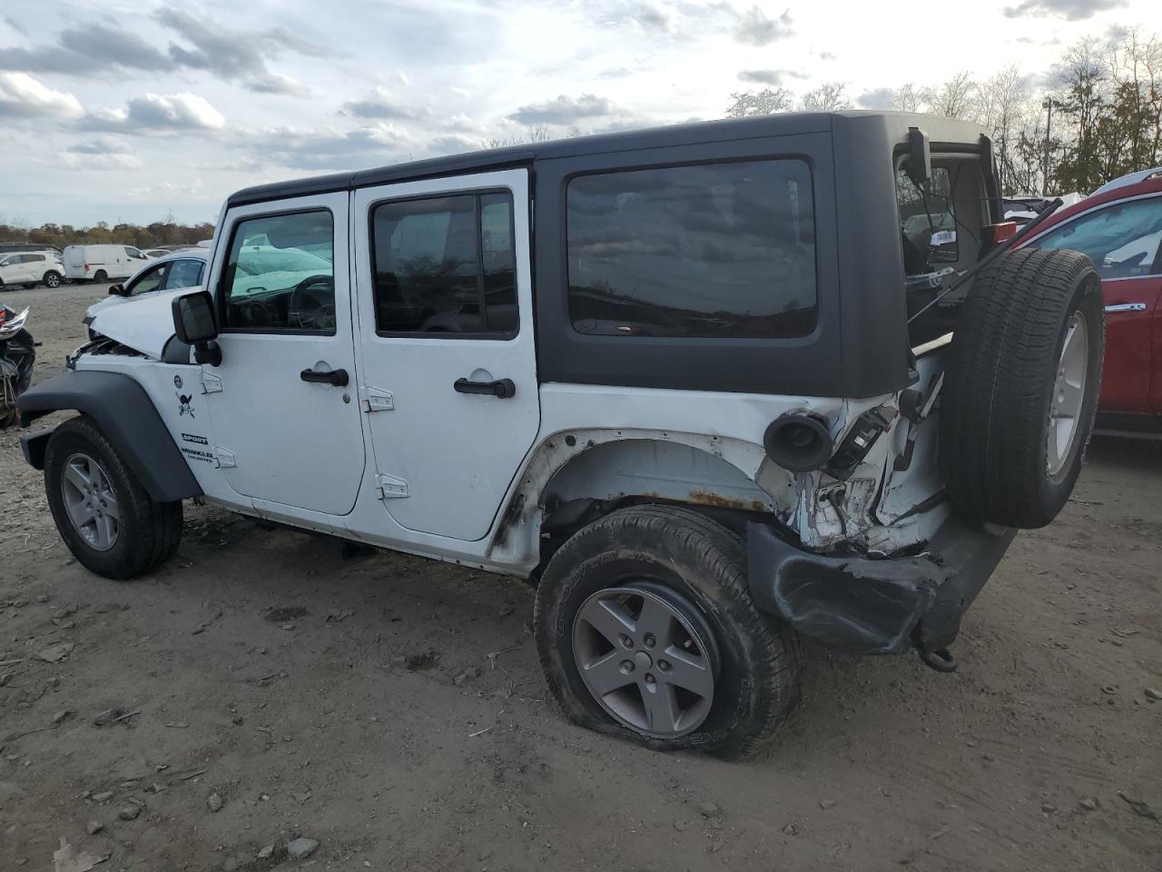 Изображение 2 2016 JEEP WRANGLER UNLIMITED SPORT 2016 с VIN 1C4BJWDG3GL104443