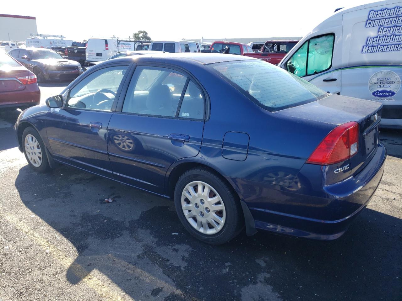Obraz 2 z 2005 HONDA CIVIC LX 2005 z VIN 2HGES15655H544534