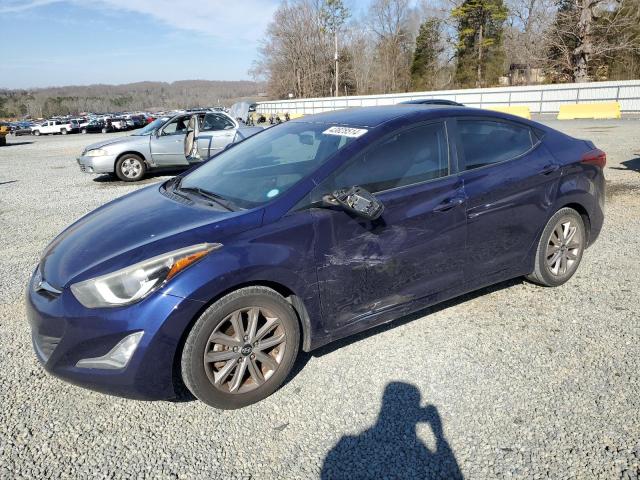 Image 1 of 2014 HYUNDAI ELANTRA SE 2014 with VIN 5NPDH4AE9EH472364