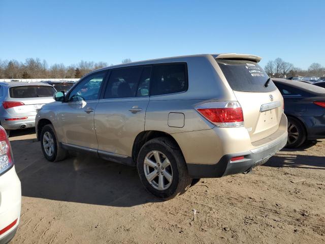 Obraz 2 z 2012 TOYOTA HIGHLANDER BASE 2012 z VIN 5TDBK3EH5CS126875