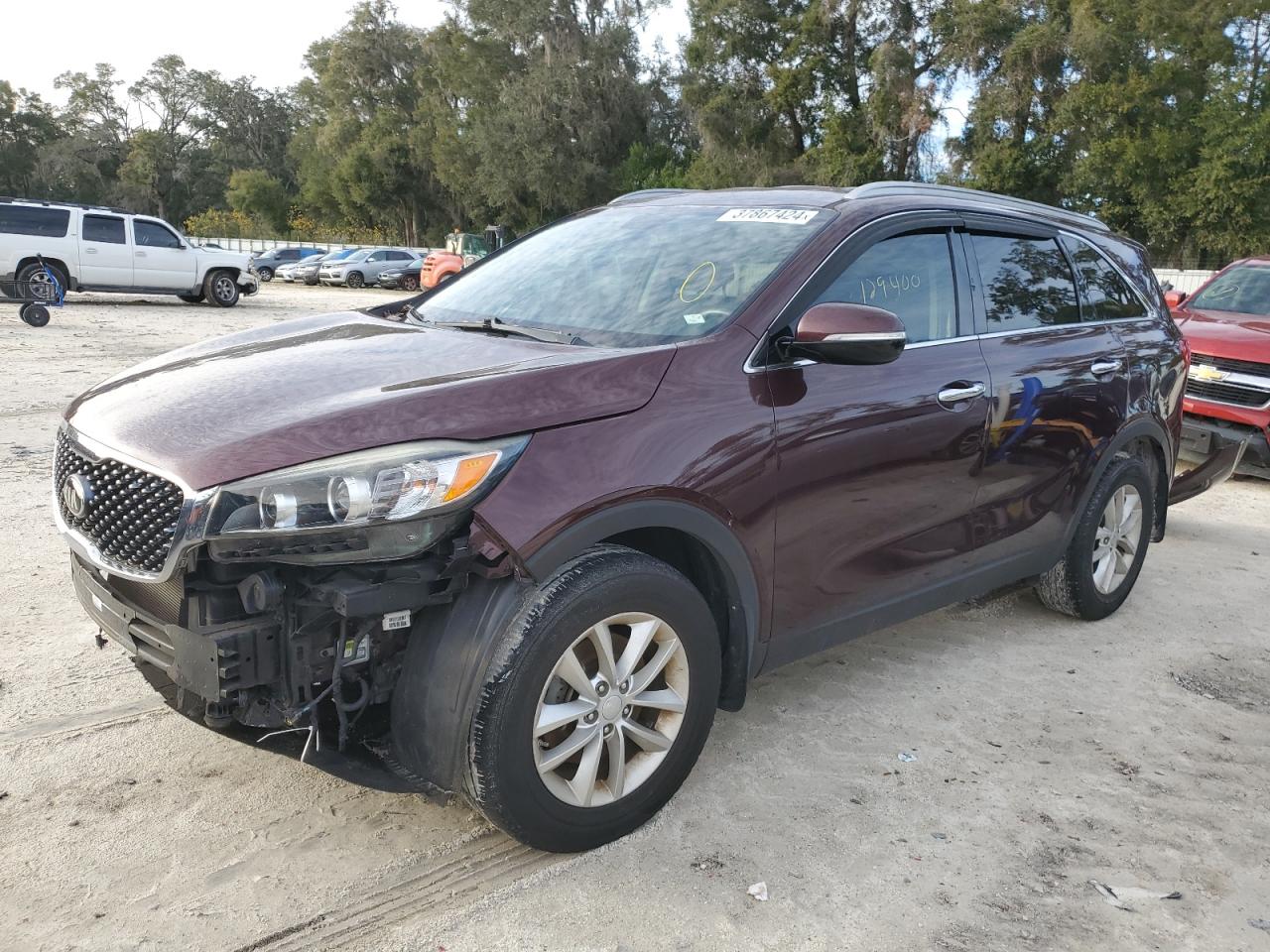 Изображение 1 2017 KIA SORENTO LX 2017 с VIN 5XYPG4A32HG256365
