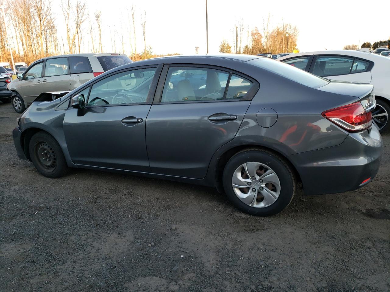 Изображение 2 2013 HONDA CIVIC LX 2013 с VIN 2HGFB2F5XDH554412