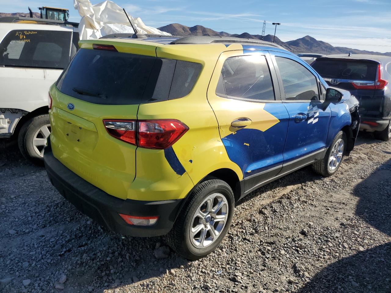 Image 3 of 2021 FORD ECOSPORT SE 2021 with VIN MAJ3S2GE3MC445458