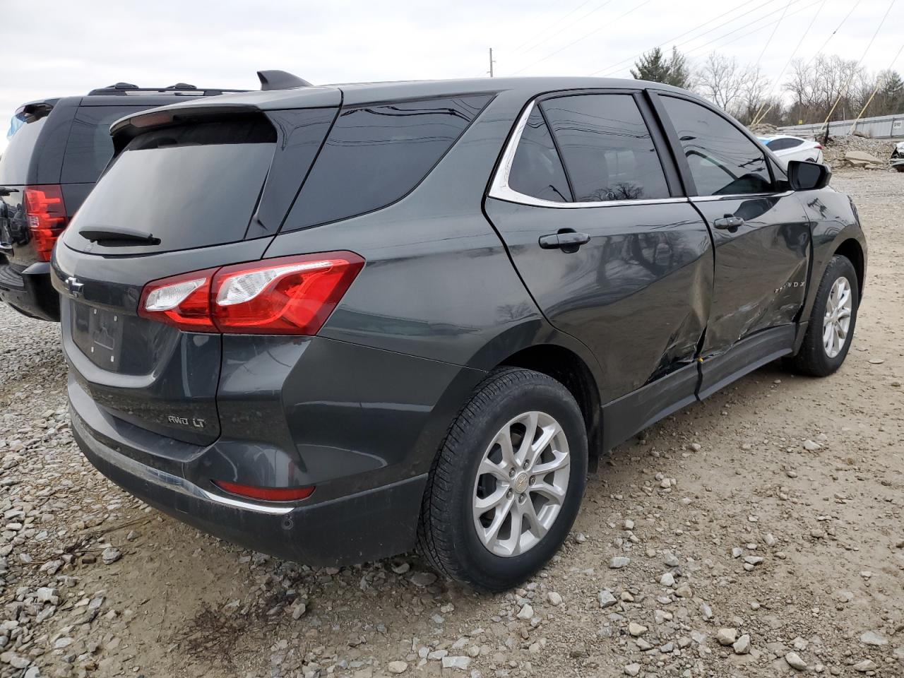 Image 3 of 2021 CHEVROLET EQUINOX LT 2021 with VIN 3GNAXUEV1ML378596