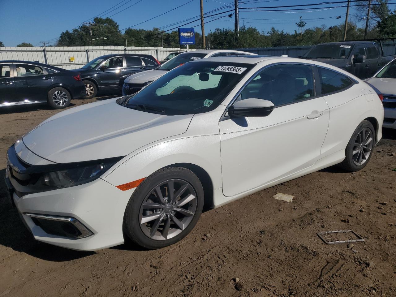 Obraz 1 z 2019 HONDA CIVIC EX 2019 z VIN 2HGFC3B30KH354028