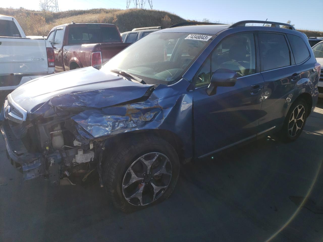Image 1 of 2015 SUBARU FORESTER 2.0XT TOURING 2015 with VIN JF2SJGUC6FH569725