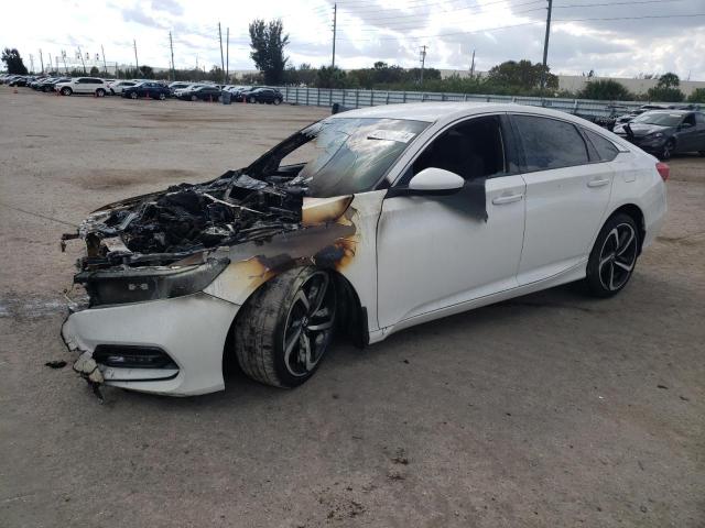 Image 1 of 2019 HONDA ACCORD SPORT 2019 with VIN 1HGCV1F38KA073623