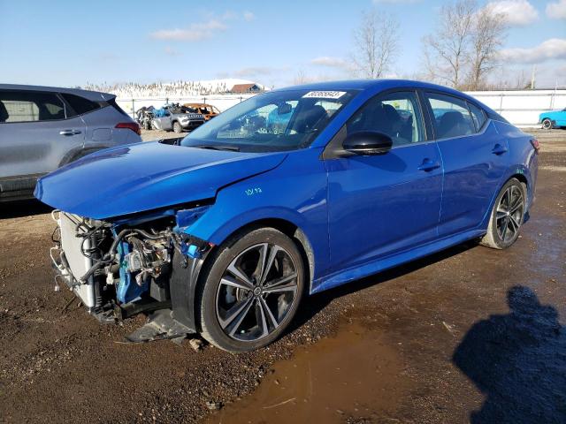 Image 1 of 2021 NISSAN SENTRA SR 2021 with VIN 3N1AB8DV3MY243089
