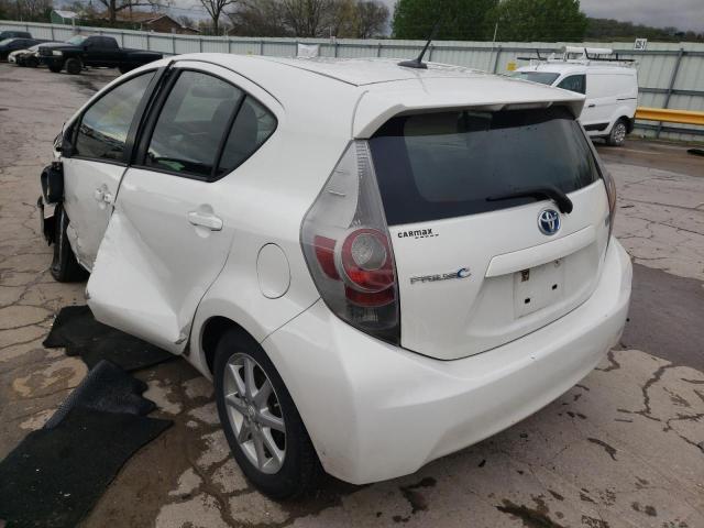 Image 3 of 2012 TOYOTA PRIUS C  2012 with VIN JTDKDTB33C1502523