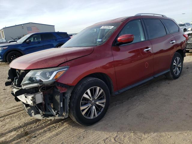 Изображение 1 2017 NISSAN PATHFINDER S 2017 с VIN 5N1DR2MN6HC672837