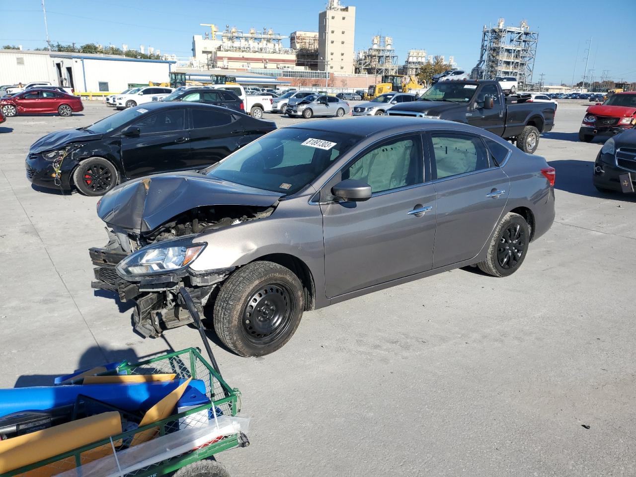 Image 1 of 2017 NISSAN SENTRA S 2017 with VIN 3N1AB7AP2HL645575