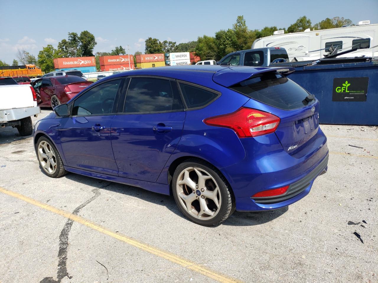 Image 2 of 2015 FORD FOCUS ST 2015 with VIN 1FADP3L92FL277982