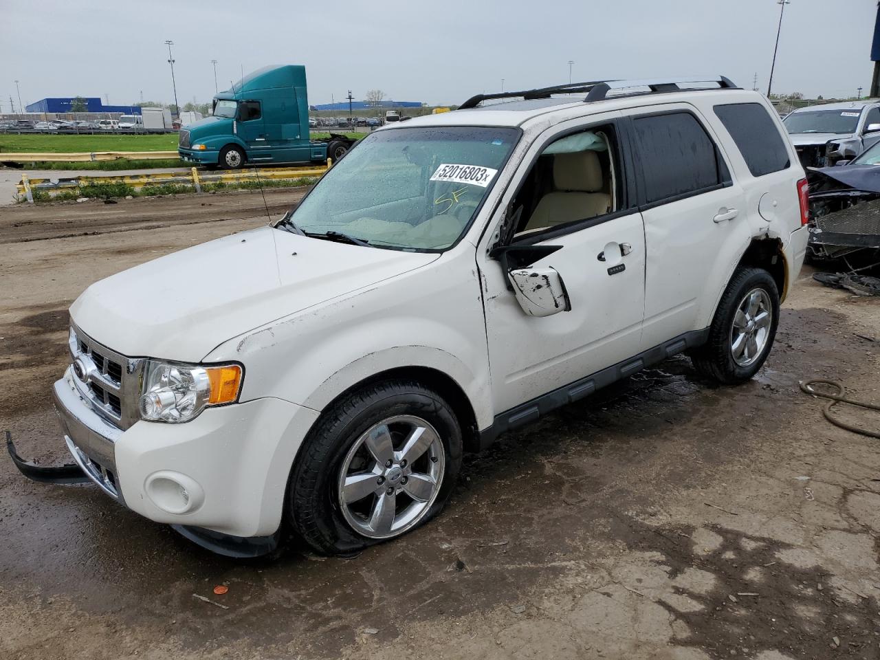 Image 1 of 2012 FORD ESCAPE LIMITED 2012 with VIN 1FMCU9EGXCKC04952