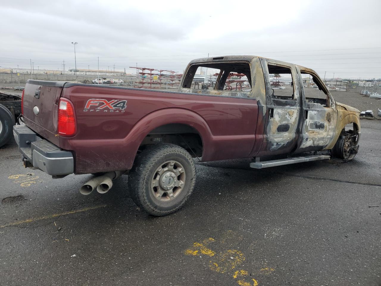 Image 3 of 2012 FORD F350 SUPER DUTY 2012 with VIN 1FT8W3BT3CEB22174
