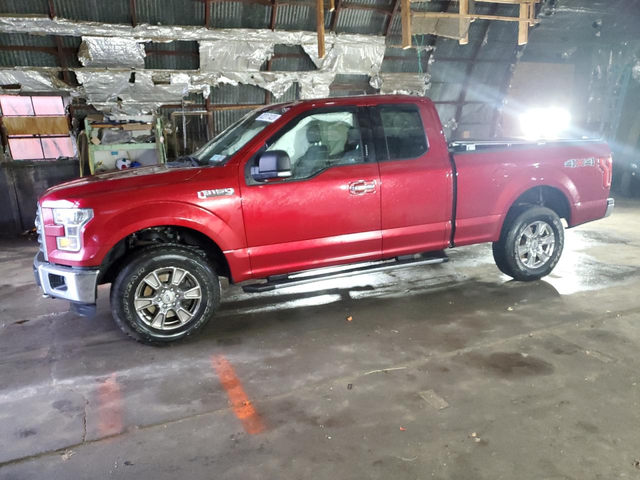 Image 1 of 2016 FORD F150 SUPER CAB 2016 with VIN 1FTFX1EF8GFD08422