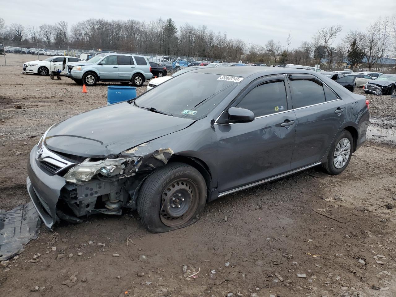 Image 1 of 2012 TOYOTA CAMRY BASE 2012 with VIN 4T1BF1FK2CU041647