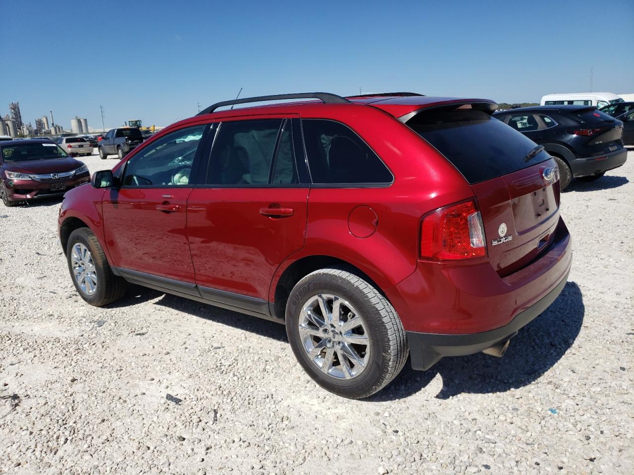 Image 2 of 2014 FORD EDGE SEL 2014 with VIN 2FMDK3JC7EBB00331