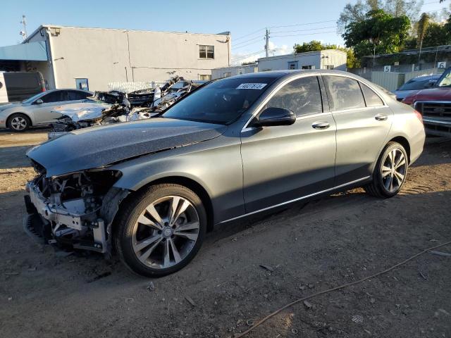 Image 1 of 2017 MERCEDES-BENZ C 300 4MATIC 2017 with VIN WDDWF4KB0HR256831