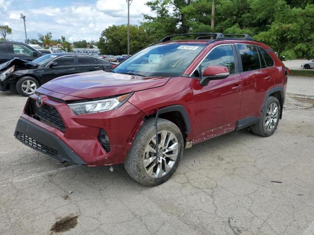 Image 1 of 2020 TOYOTA RAV4 XLE PREMIUM 2020 with VIN 2T3A1RFV6LC114983