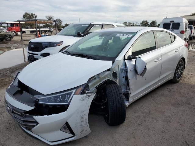 Image 1 of 2020 HYUNDAI ELANTRA SEL 2020 with VIN 5NPD84LF4LH595654