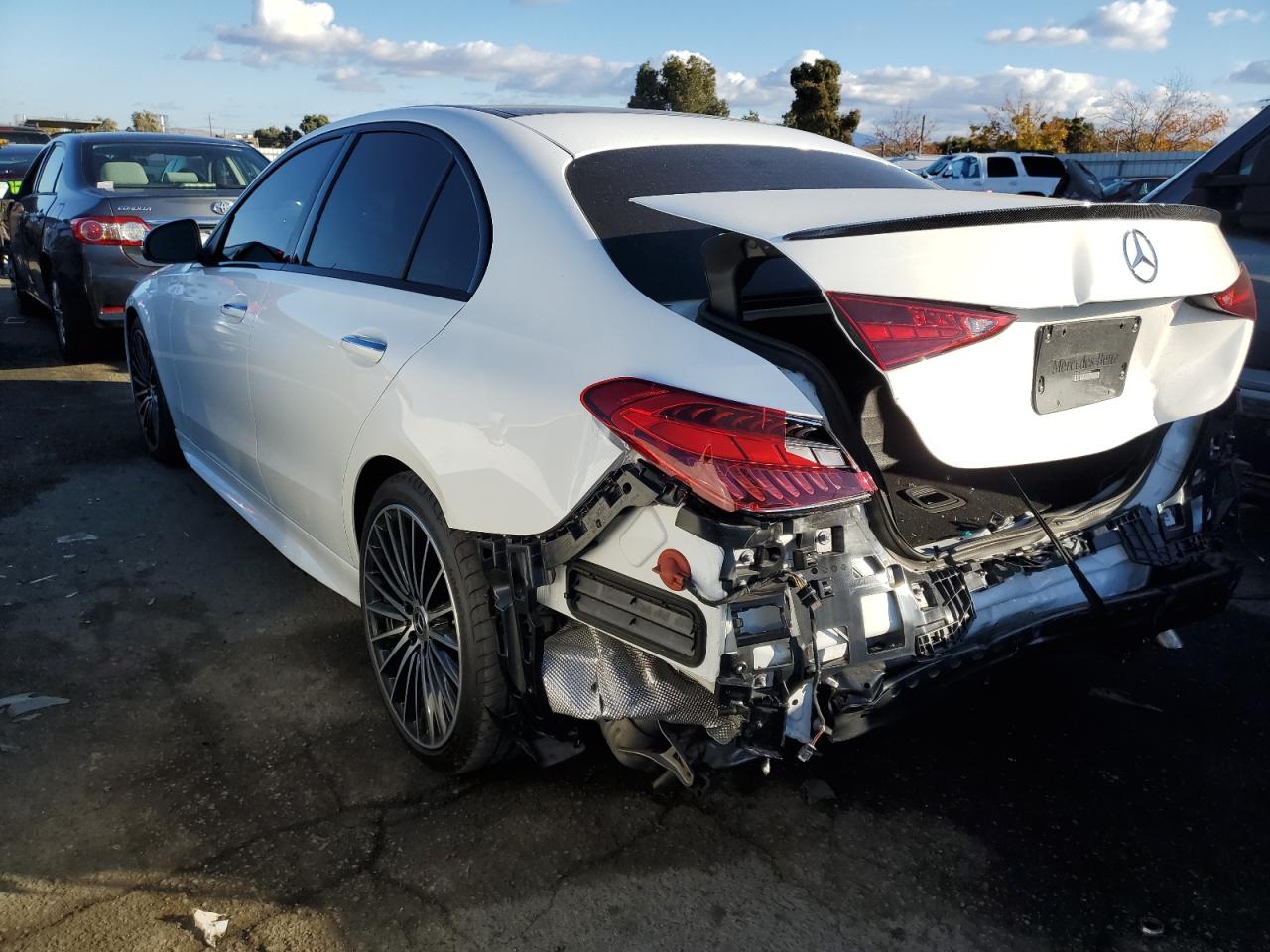 Image 2 of 2022 MERCEDES-BENZ C 300 2022 with VIN W1KAF4GB9NR062894