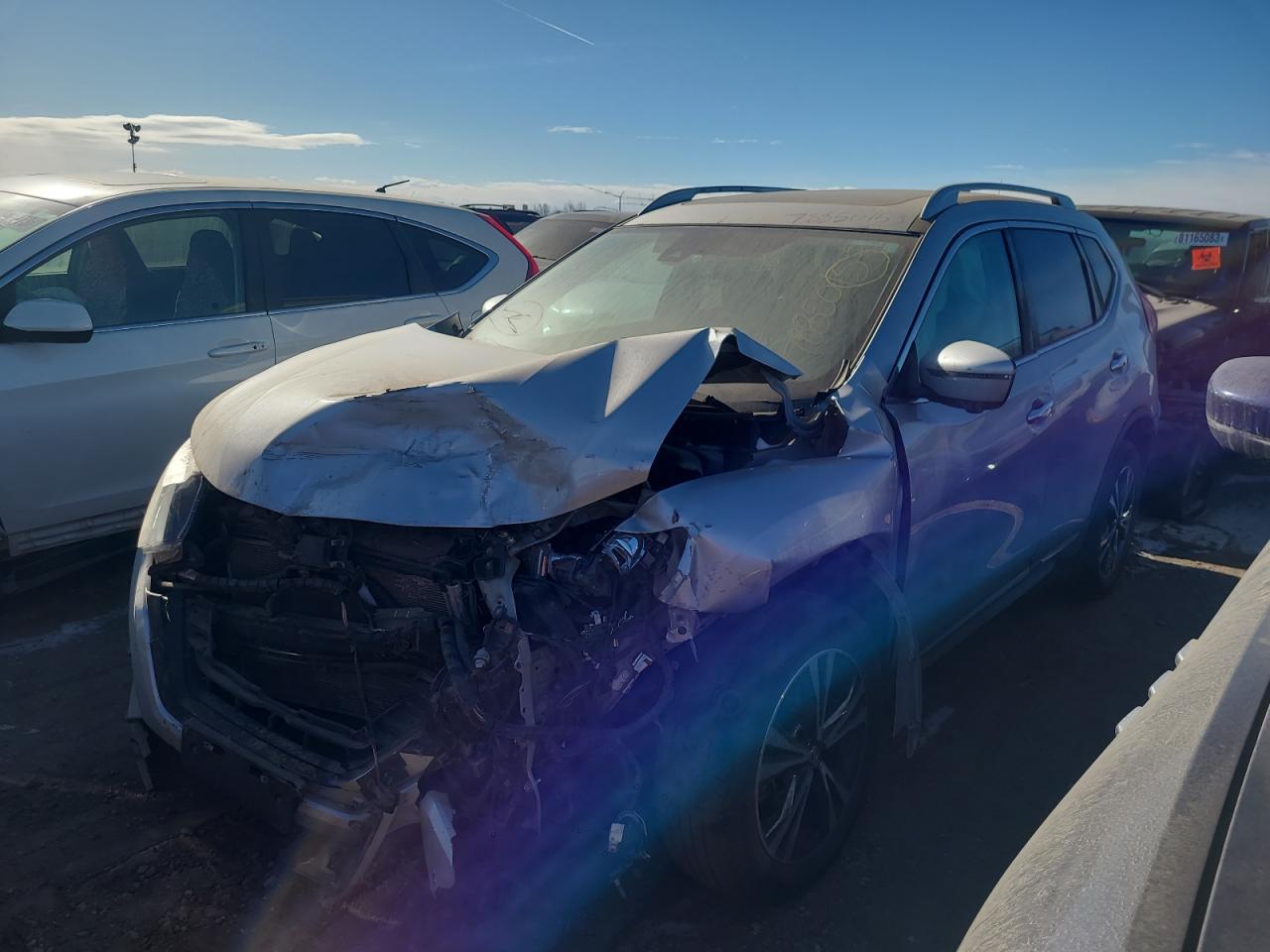 Image 1 of 2017 NISSAN ROGUE SV 2017 with VIN 5N1AT2MV4HC765179