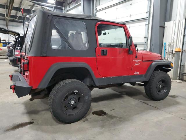 Image 3 of 2000 JEEP WRANGLER / TJ SPORT 2000 with VIN 1J4FA49S2YP707777