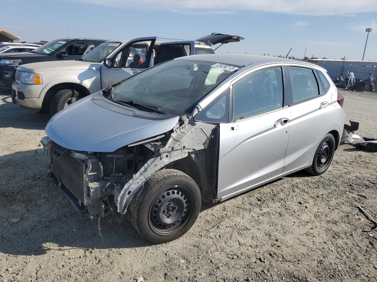 Image 1 of 2016 HONDA FIT LX 2016 with VIN JHMGK5H52GX022135