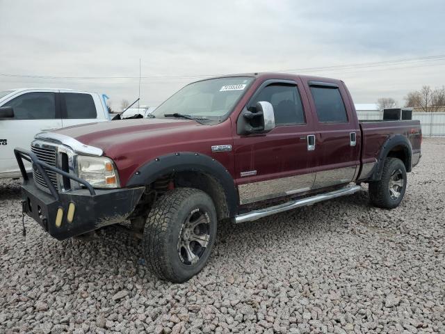 Image 1 of 2006 FORD F250 SUPER DUTY 2006 with VIN 1FTSW21P16EB18617