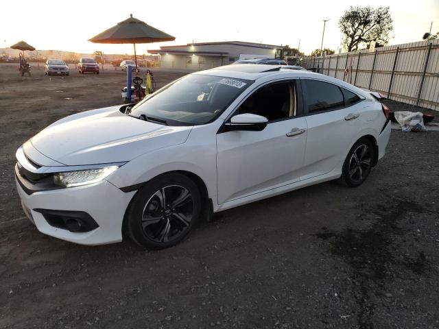 Image 1 of 2018 HONDA CIVIC TOURING 2018 with VIN JHMFC1F90JX006482