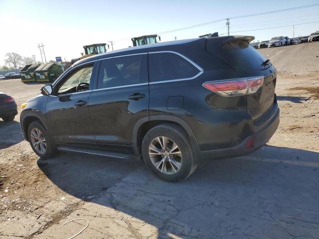 Image 2 of 2014 TOYOTA HIGHLANDER XLE 2014 with VIN 5TDKKRFH5ES034525