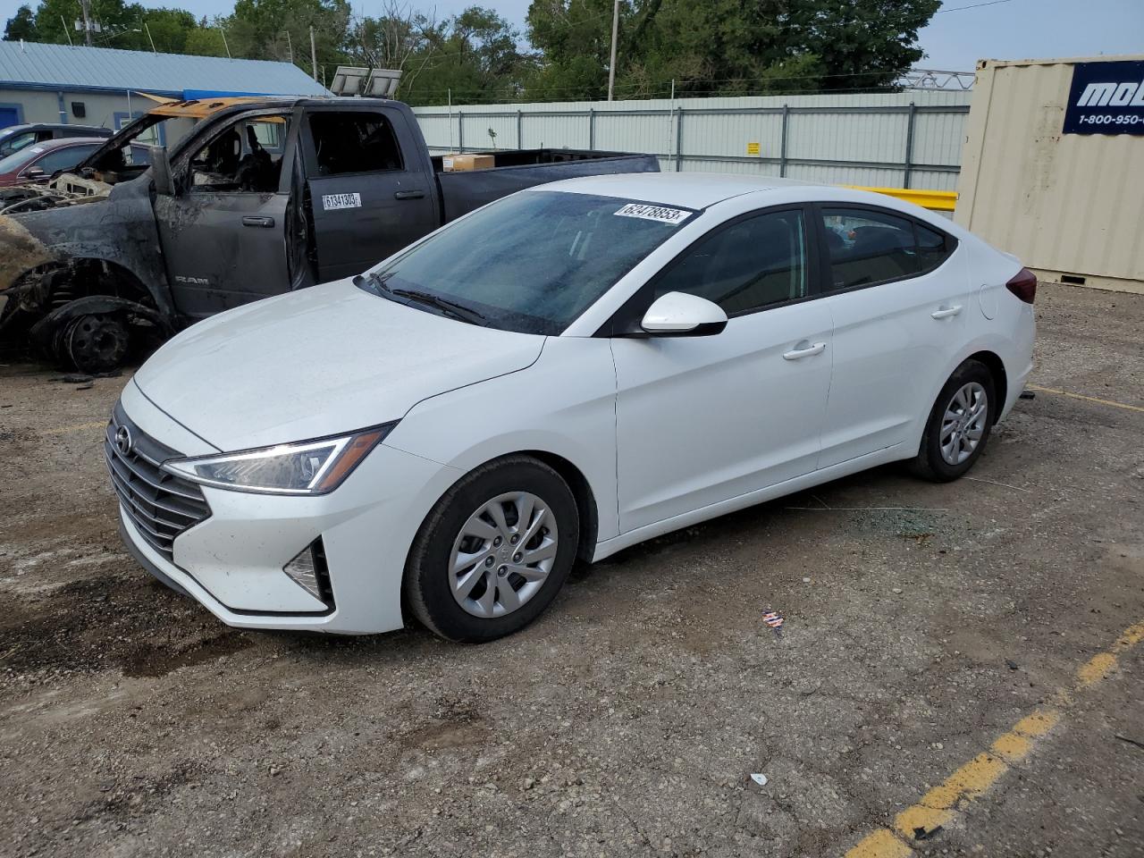 Image 1 of 2020 HYUNDAI ELANTRA SE 2020 with VIN 5NPD74LF2LH596451