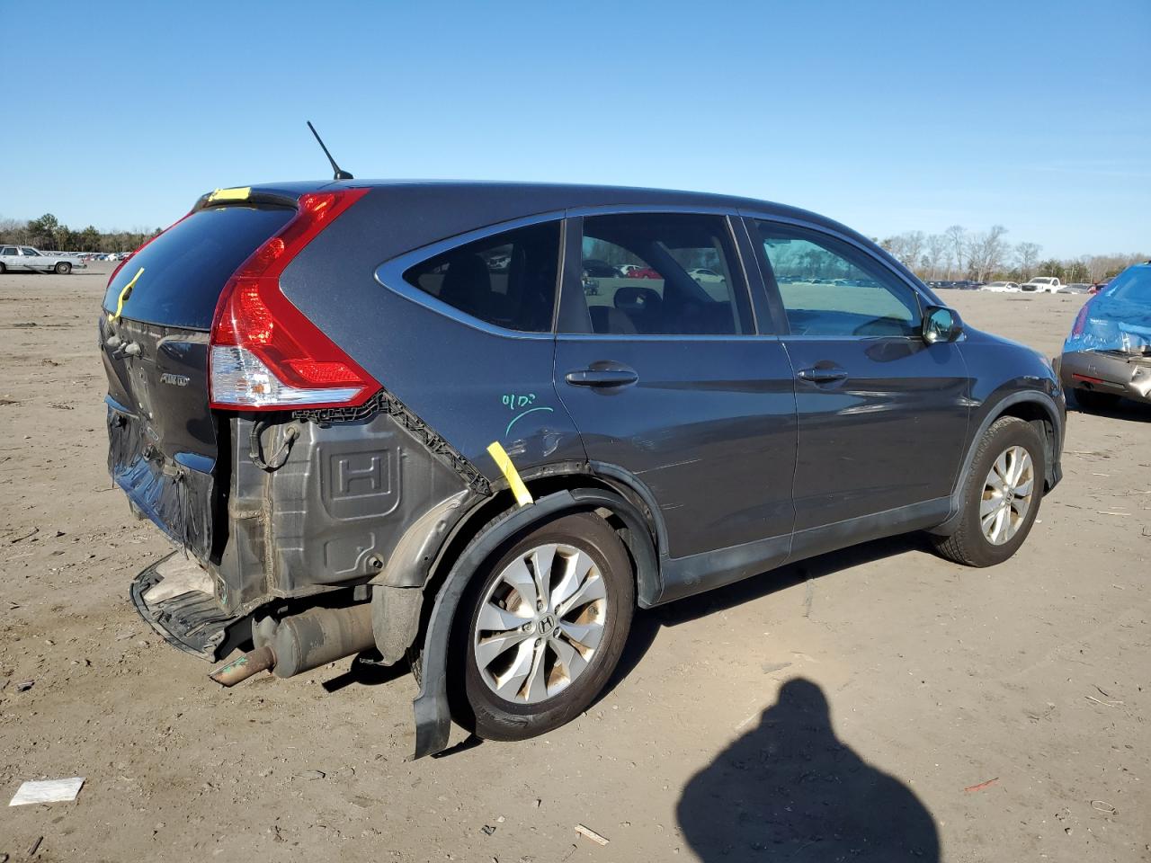 Изображение 3 2014 HONDA CR-V EX 2014 с VIN 5J6RM4H5XEL044140