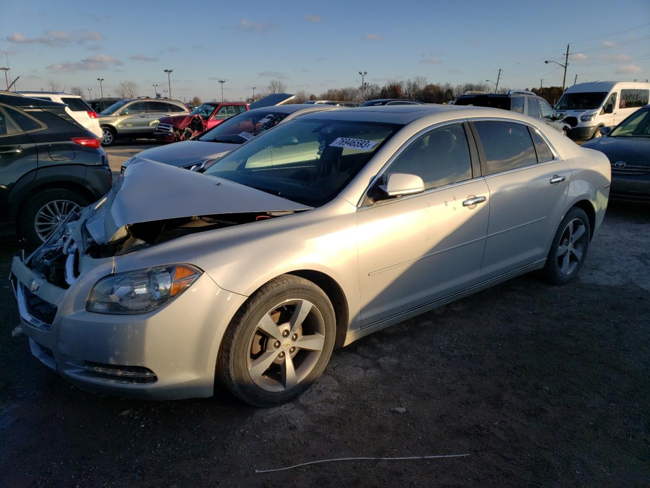 Image 1 of 2012 CHEVROLET MALIBU 1LT 2012 with VIN 1G1ZC5E04CF102979