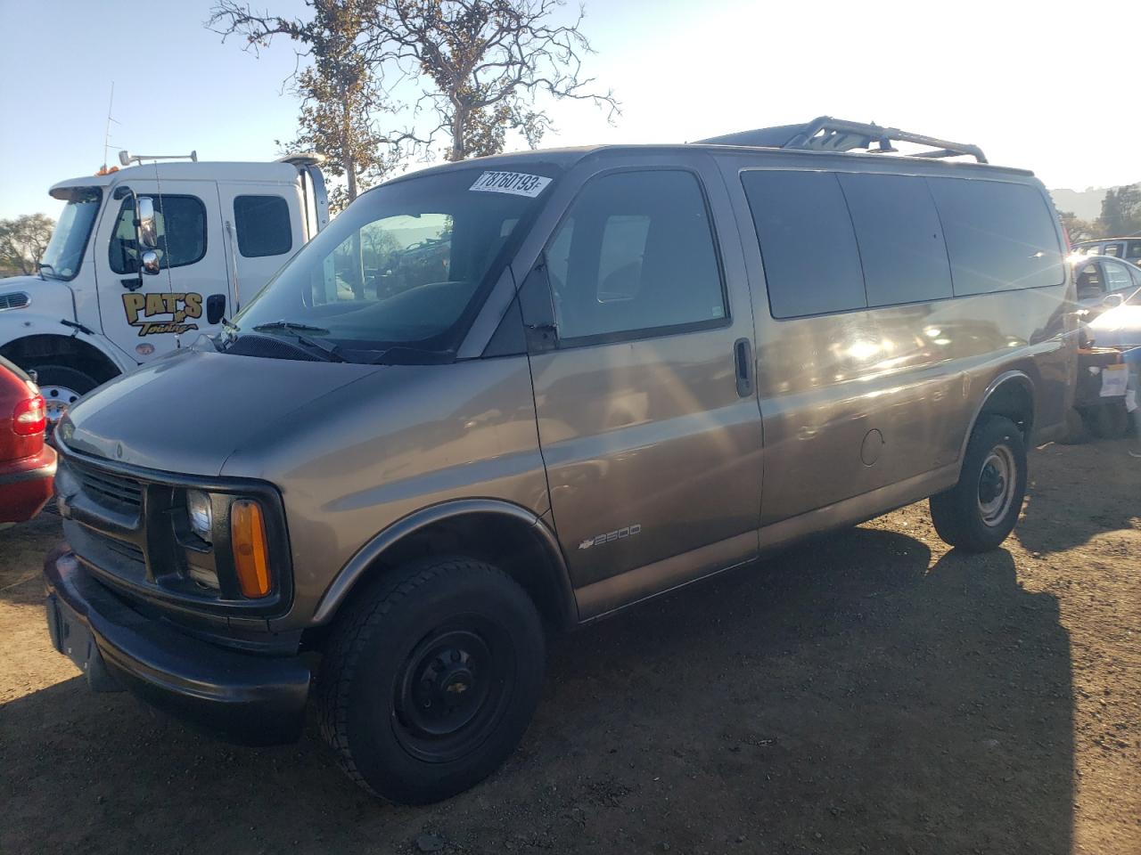 Image 1 of 2002 CHEVROLET EXPRESS G2500  2002 with VIN 1GAGG25R821219095