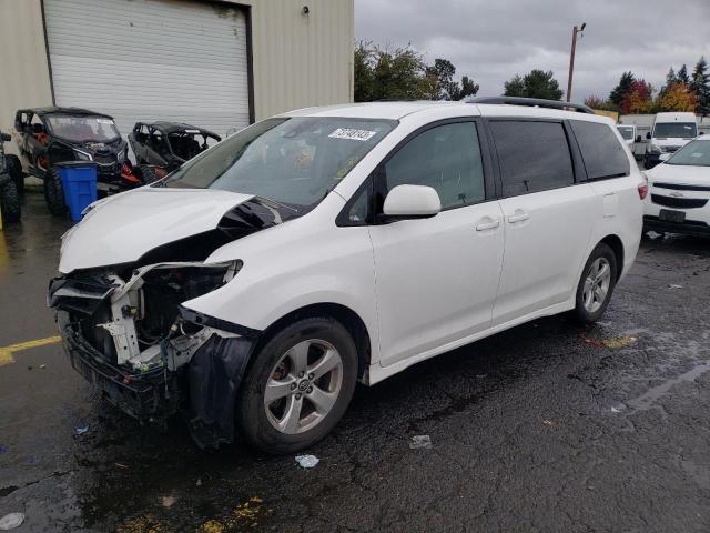 Image 1 of 2018 TOYOTA SIENNA LE 2018 with VIN 5TDKZ3DC0JS931651
