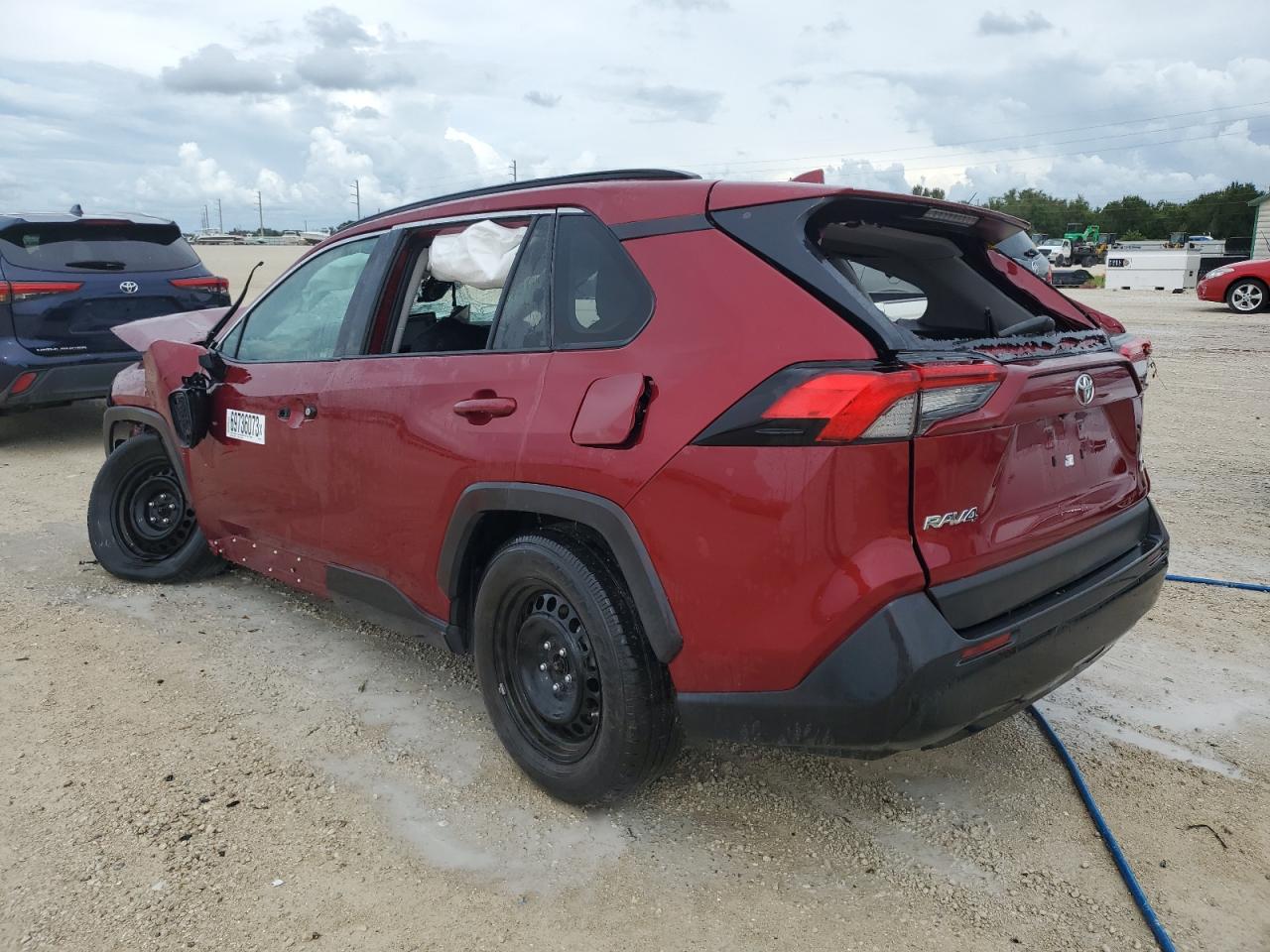 Image 2 of 2020 TOYOTA RAV4 LE 2020 with VIN 2T3F1RFV5LC106251