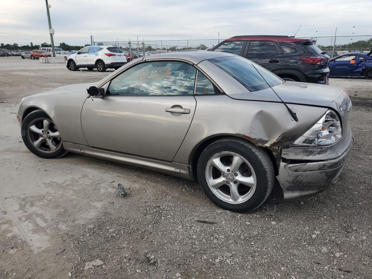 Image 2 of 2003 MERCEDES-BENZ SLK 320 2003 with VIN WDBKK65F03F285785