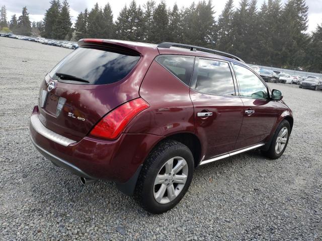 Image 3 of 2007 NISSAN MURANO SL 2007 with VIN JN8AZ08W07W602489