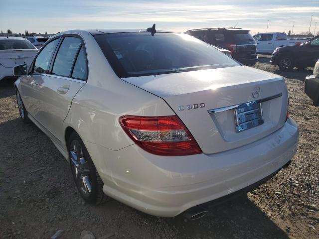 Image 2 of 2010 MERCEDES-BENZ C 300 2010 with VIN WDDGF5EB9AR129863