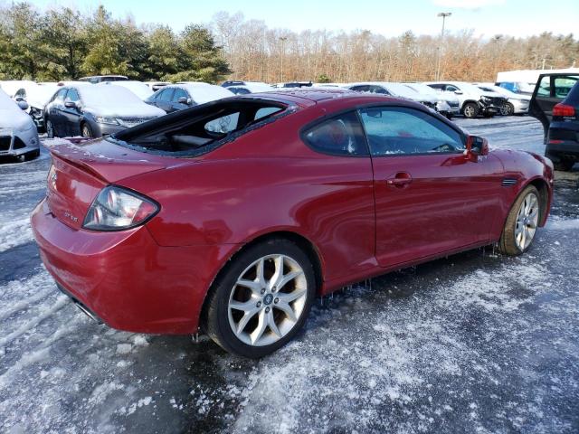 Image 3 of 2008 HYUNDAI TIBURON GT 2008 with VIN KMHHN66F38U283609