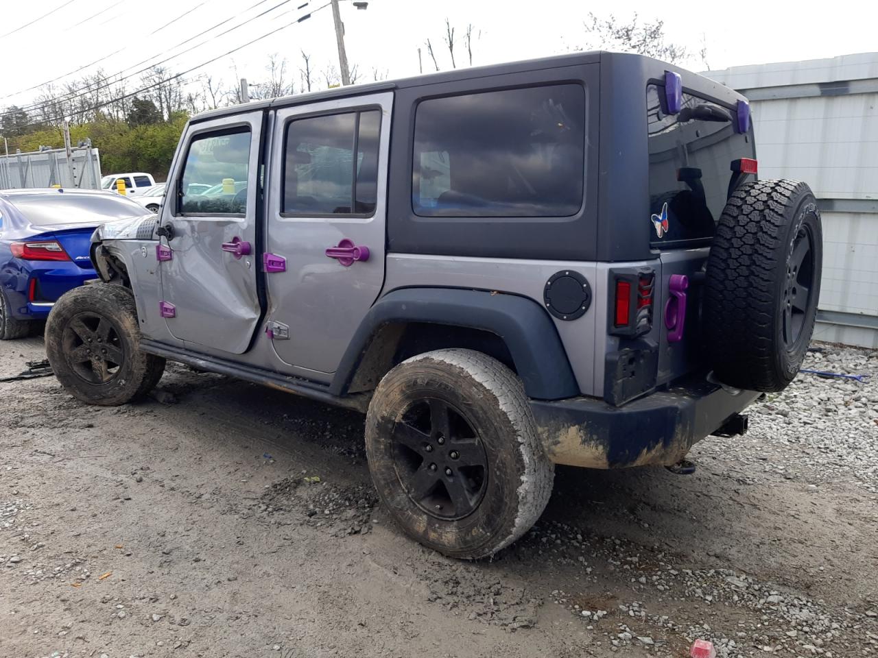Image 2 of 2016 JEEP WRANGLER UNLIMITED SPORT 2016 with VIN 1C4BJWDG9GL133977