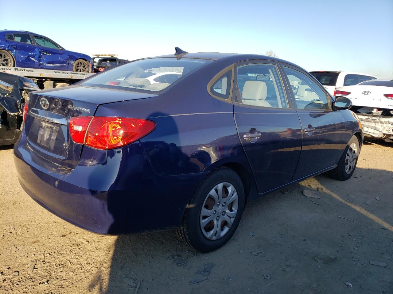 Изображение 3 2010 HYUNDAI ELANTRA BLUE 2010 с VIN KMHDU4AD7AU141118