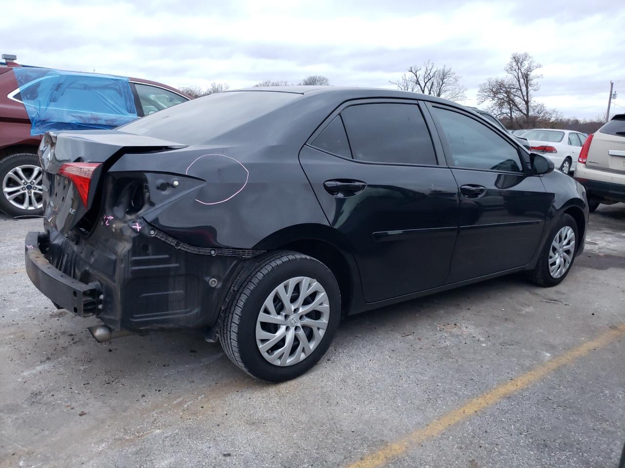 Image 3 of 2017 TOYOTA COROLLA L 2017 with VIN 5YFBURHE2HP595789