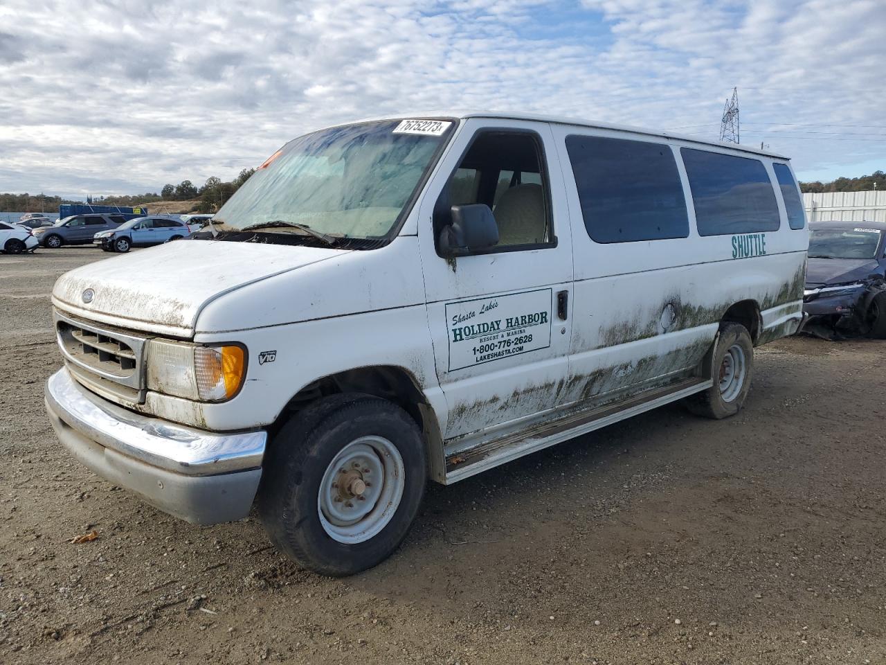 Image 1 of 2001 FORD ECONOLINE E350 SUPER DUTY WAGON 2001 with VIN 1FBSS31S71HB57181