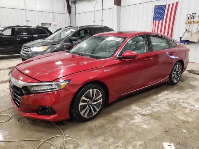 Image 1 of 2021 HONDA ACCORD HYBRID EX 2021 with VIN 1HGCV3F4XMA003211