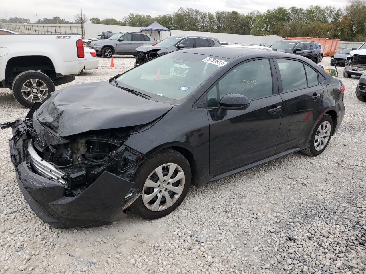 Image 1 of 2023 TOYOTA COROLLA LE 2023 with VIN 5YFB4MDE9PP069196